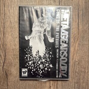 Metal Gear Solid 4: Guns of the Patriots Game PlayStation: Great Condition